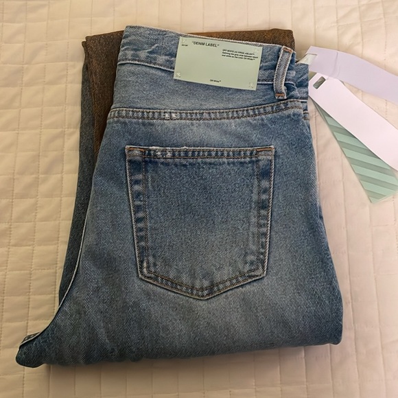 Off-White | Degrade | two-toned | Jeans | Washed blue and orange | size 28 - Picture 9 of 9